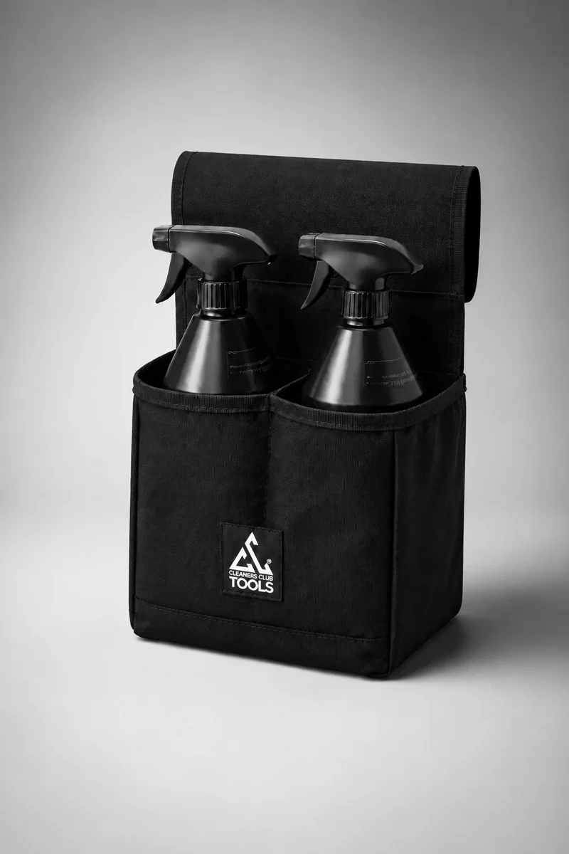 Sprühflaschen-Tasche für den Reinigungsgürtel – für 2 Sprühflaschen bis Ø 88 mm