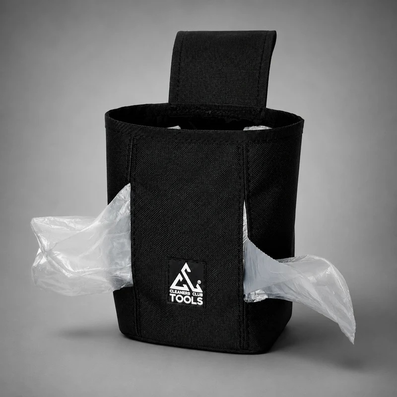 Mülltütenrollen-Tasche für den Reinigungsgürtel – mit Abzugsschlitz
